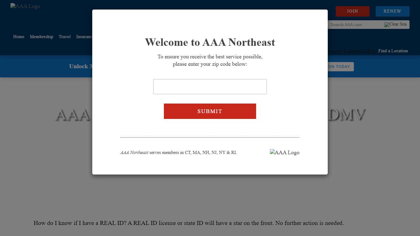 Rhode Island AAA Northeast